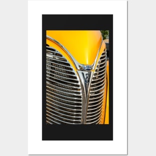 1938 Ford V8 Grill 5 Posters and Art